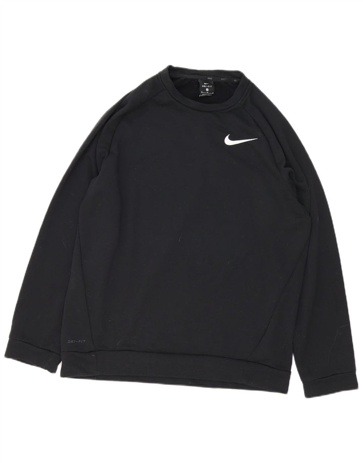 Nike Hommes Dri Fit Sweat Pull Noir Moyen Polyester