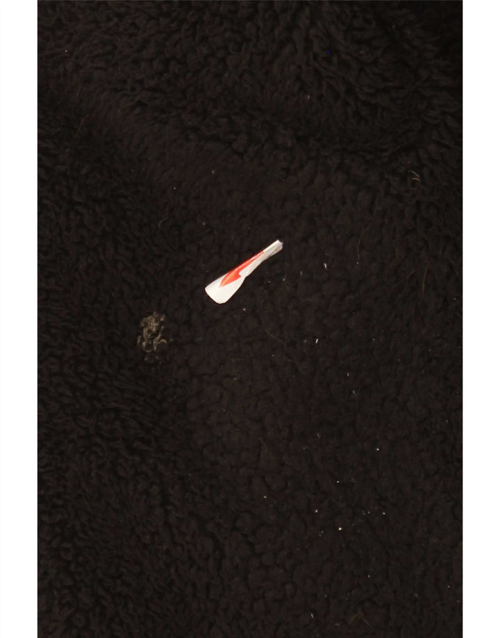 Ellesse Veste Polaire à Capuche Fille 12-13 ans Noir Polyester