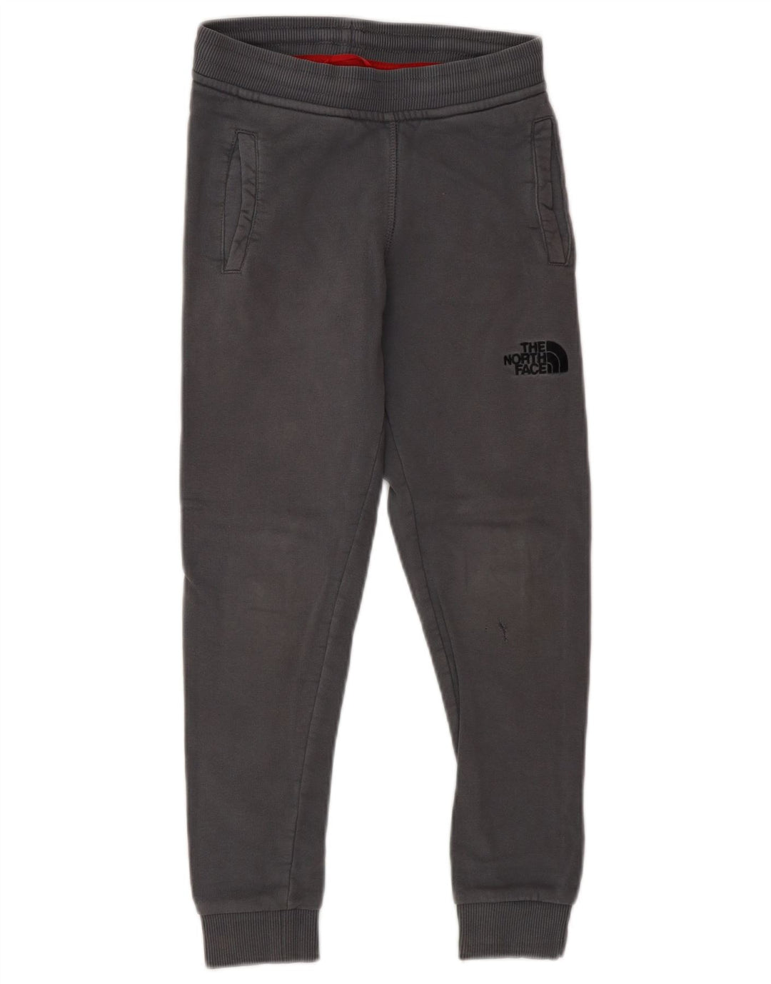 The North Face Pantalon de Survêtement Garçon Joggers 7-8 ans Petit Gris Coton