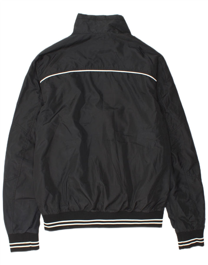 Jack & Jones Veste Bomber Homme UK 40 Large Noir Polyester