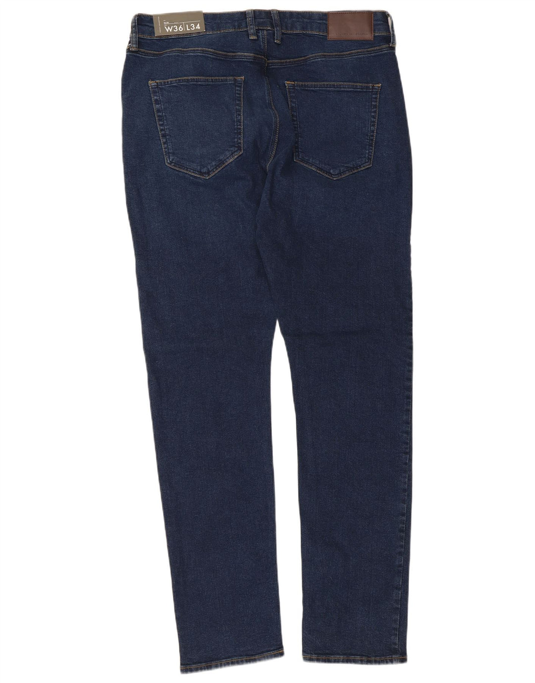 French Connection Jean Slim Homme W36 L34 Bleu Coton