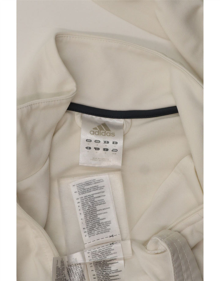 ADIDAS Veste de survêtement pour homme en polyester color block blanc moyen