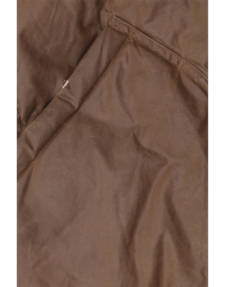 Diesel Gilet rembourré pour homme UK 40 Large Marron Polyester