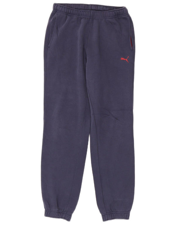 Puma Pantalon de survêtement pour homme Bleu marine Taille S