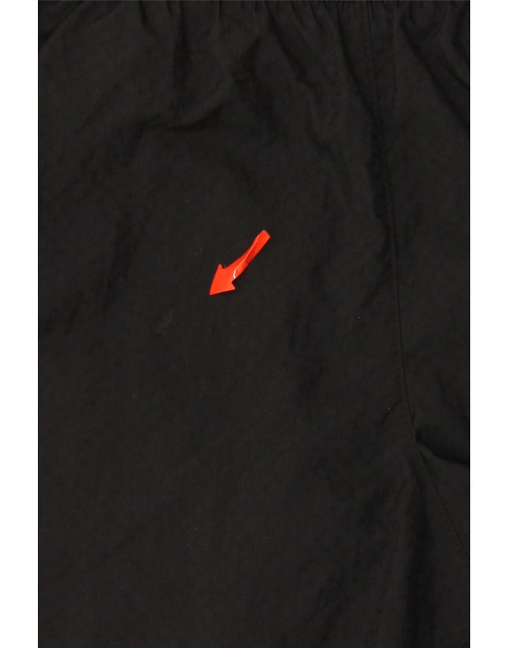 Nike Short de sport graphique pour femme UK 14 Large Noir Nylon