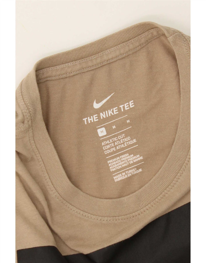 Nike Homme T-Shirt Graphique Coupe Athlétique Beige Moyen