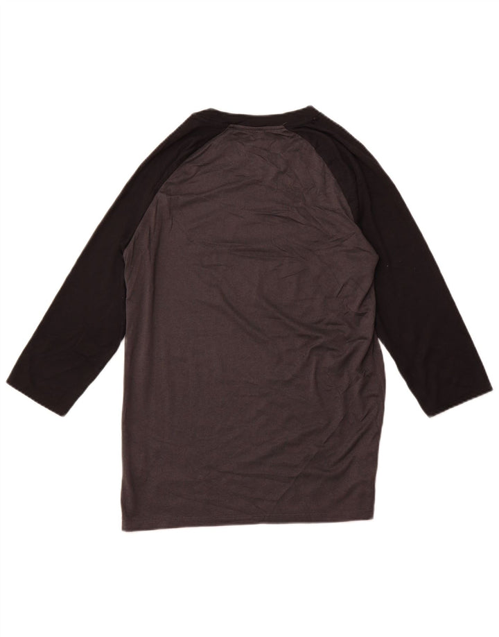 NIKE T-shirt graphique coupe athlétique pour femme UK 8 Small Gris Sports