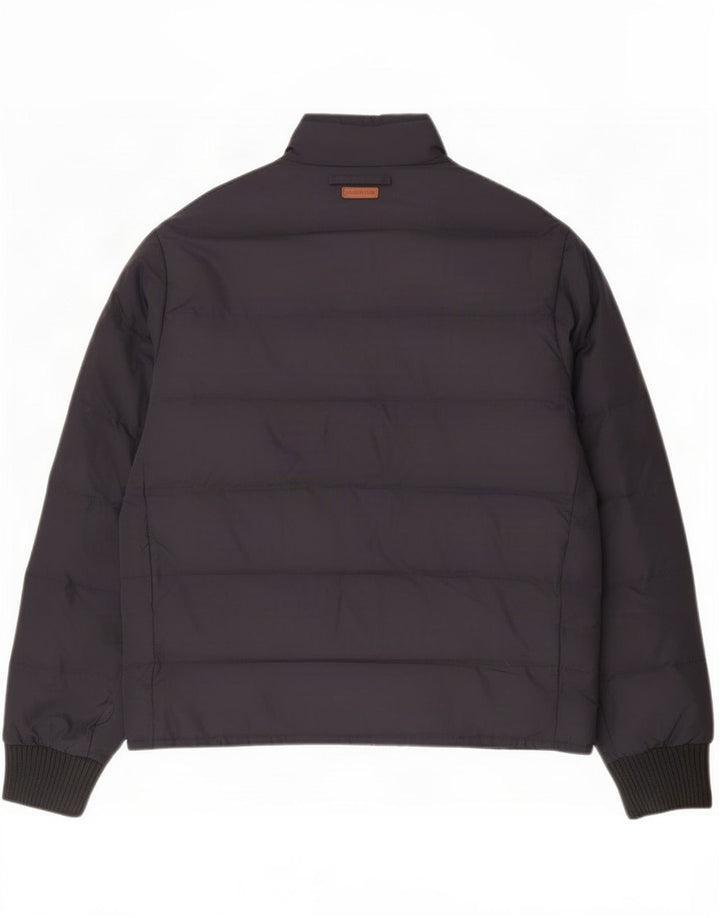 Marlboro Classics Veste matelassée pour homme EU 50 Large Noir Nylon