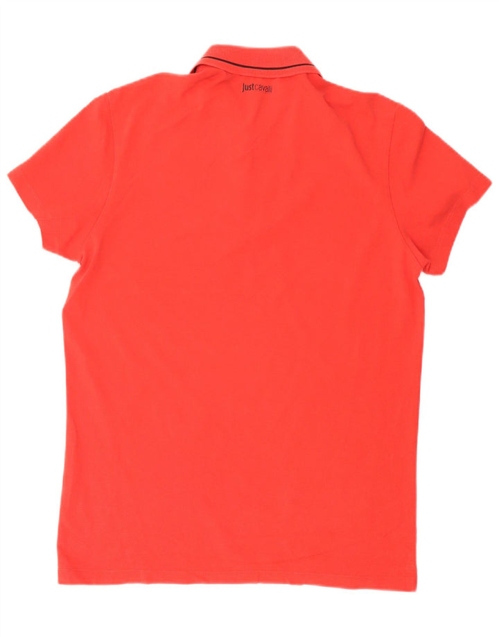 Just Cavalli Polo Homme Grand Rouge Coton