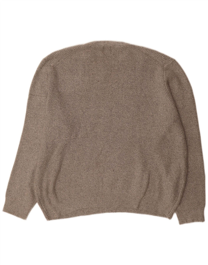 Marks & Spencer Pull ras du cou pour homme 3XL Gris Polyamide