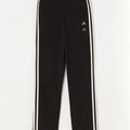 Adidas Pantalon de survêtement pour femme UK 10 Small Noir Polyamide