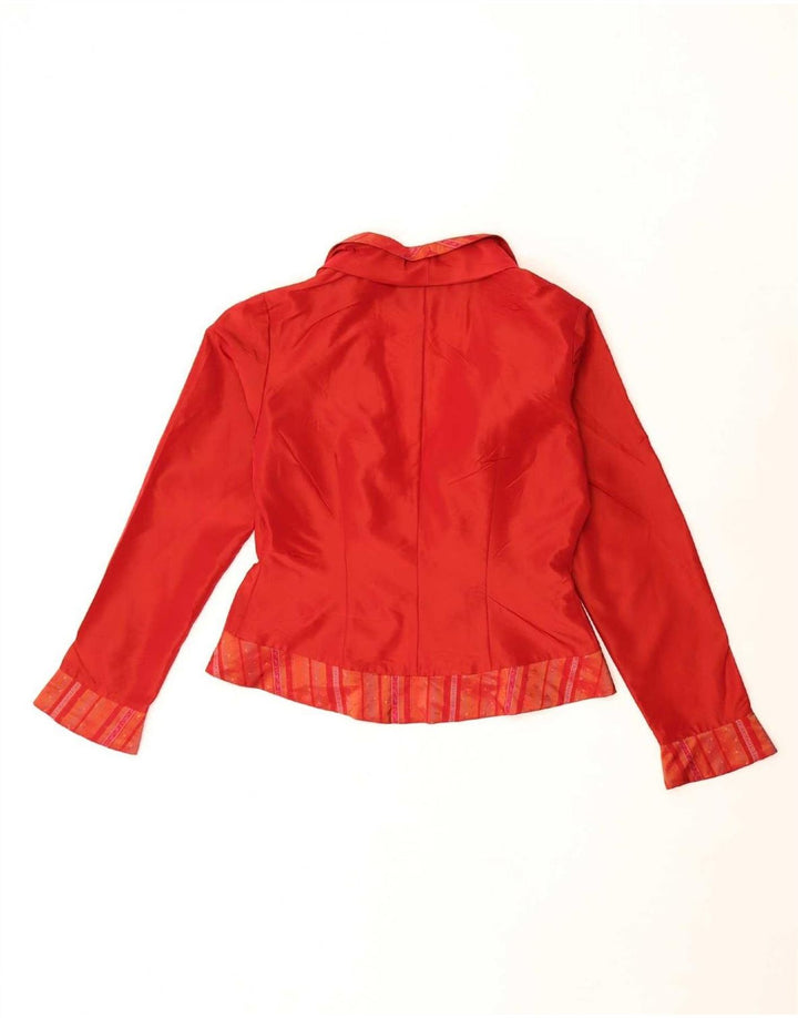 Fox's Ensemble 3 pièces pour femme EU 36 Small W30 Rouge Floral Acétate Moderne