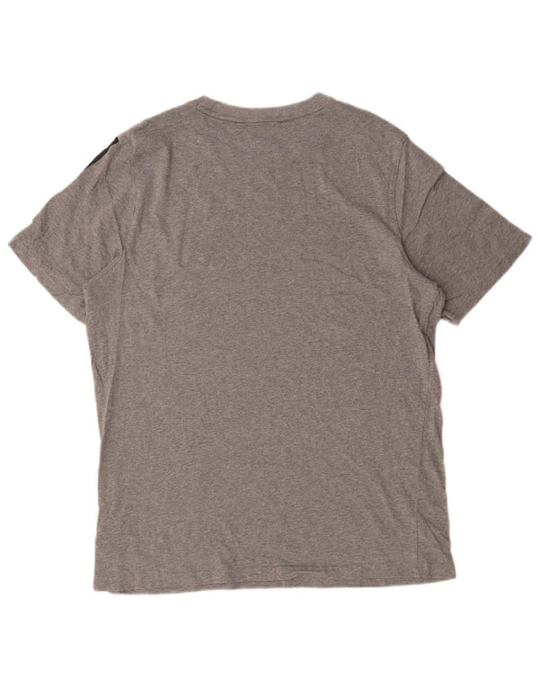 Puma T-Shirt Graphique Homme Grand Gris Coton