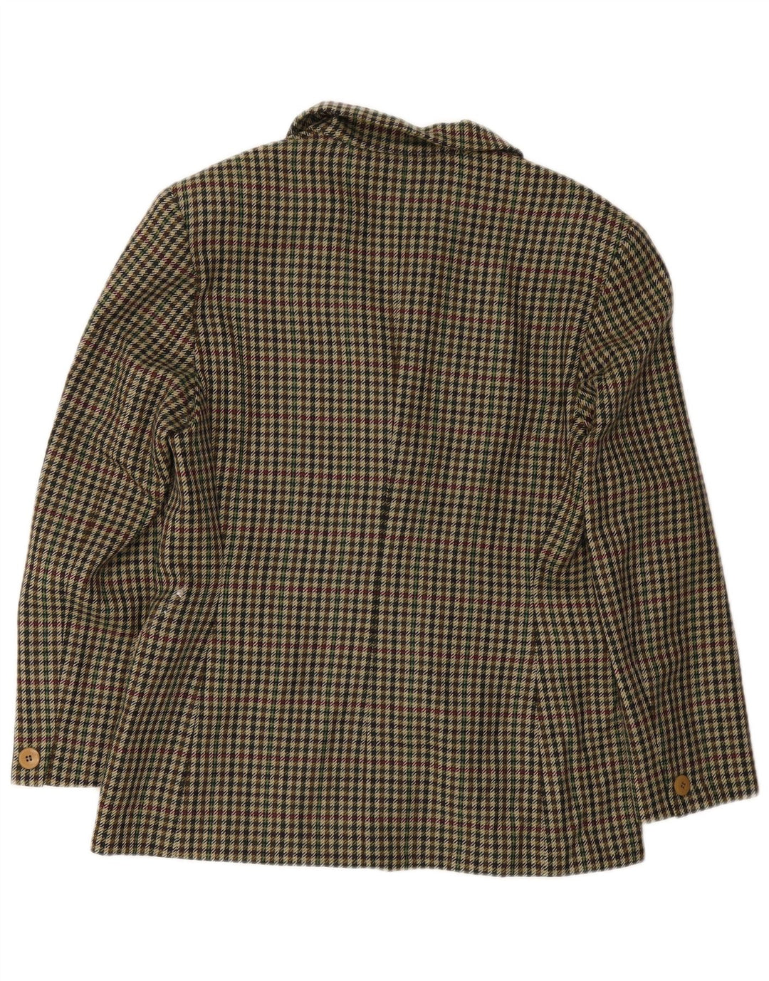 Max Mara Veste blazer week-end pour femme UK 16 Large pied-de-poule vert