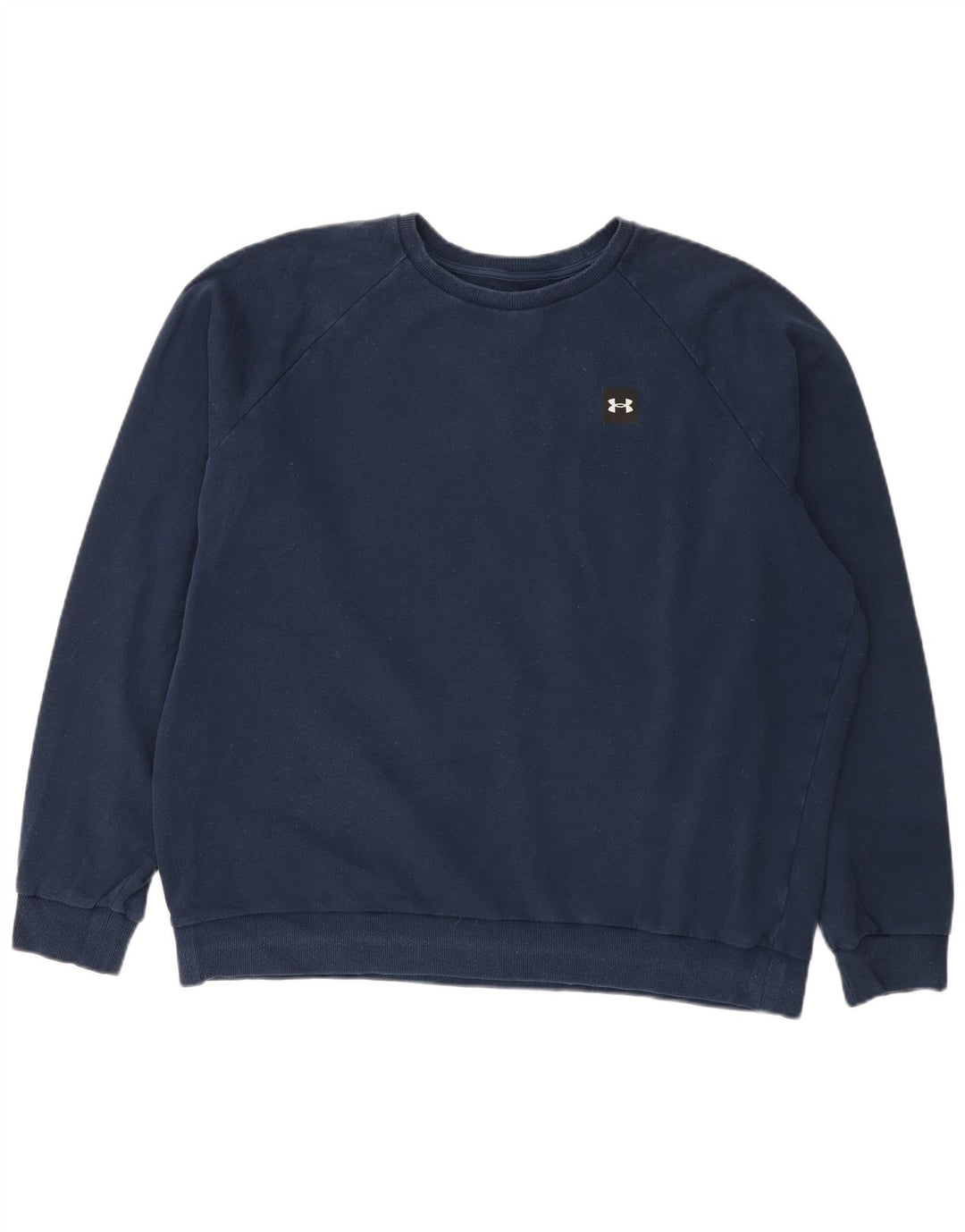 Under Armour Sweatshirt Jumper XL Bleu Marine Coton Homme