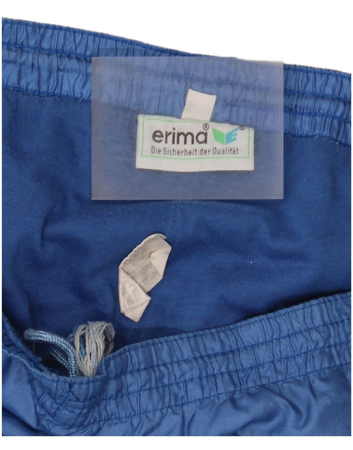 Erima Pantalon De Survêtement Homme Pantalon De Jogging Large Bleu Colorblock Polyamide