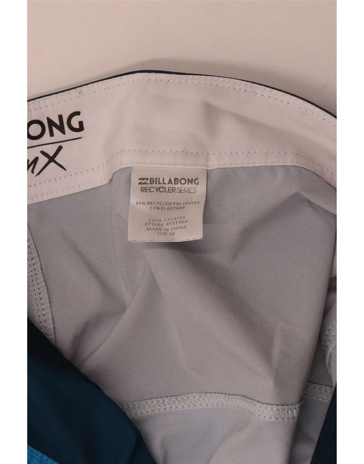 Billabong Short de Bain Homme XL Bleu Colorblock Polyester