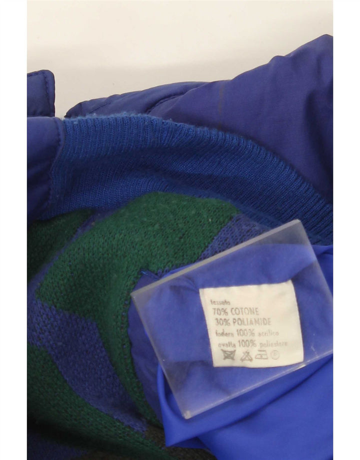 MC Kee's Gilet Réversible Homme IT 44 XS Bleu Coton