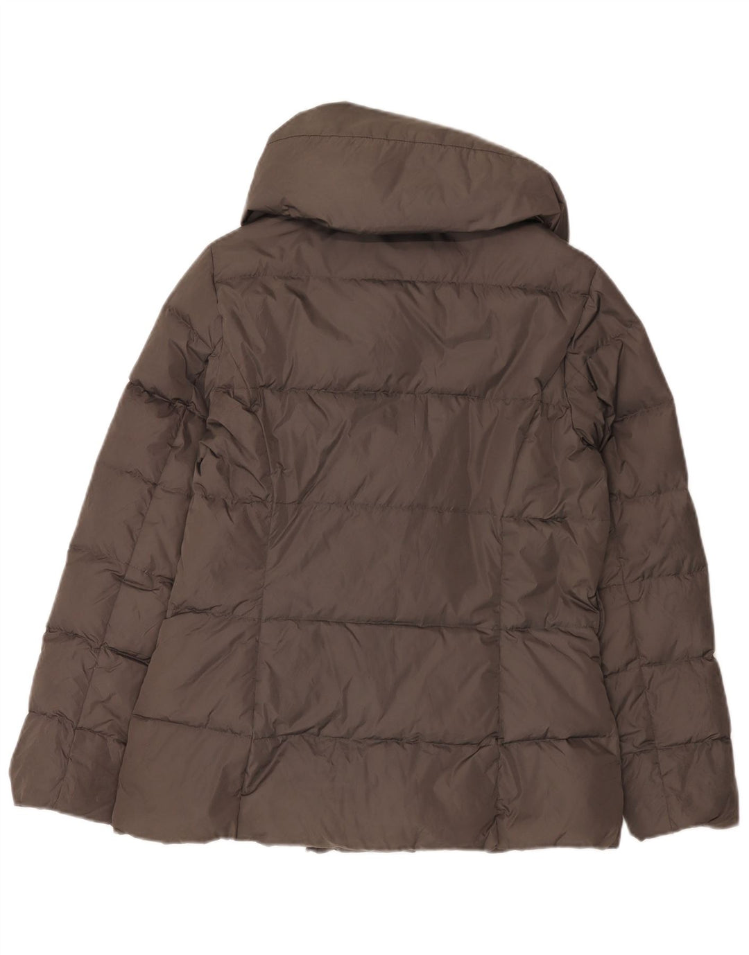 Ellesse Veste matelassée pour femme UK 44 Nylon gris moyen