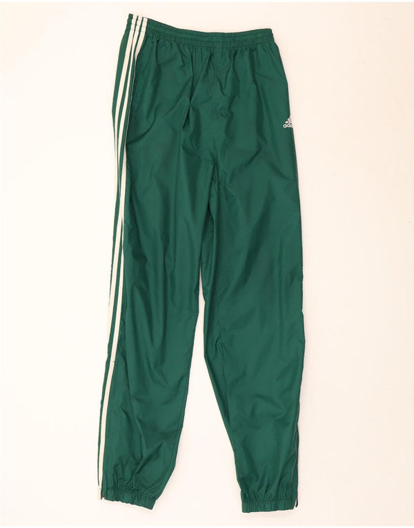 Adidas Mens Tracksuit Trousers Joggers Medium  Green Nylon