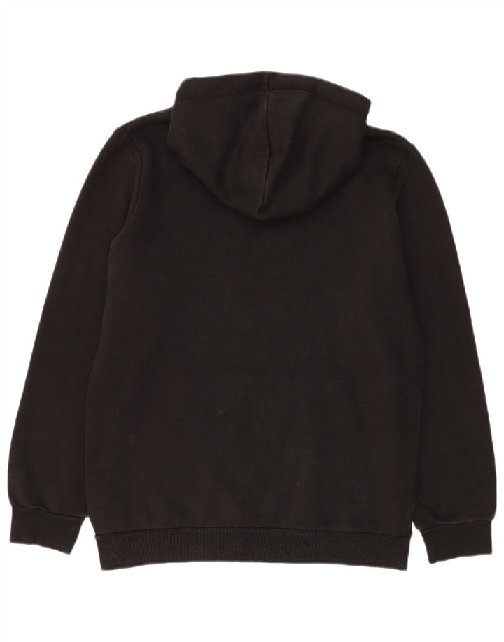 Puma Pull à capuche pour homme Petit Noir Coton