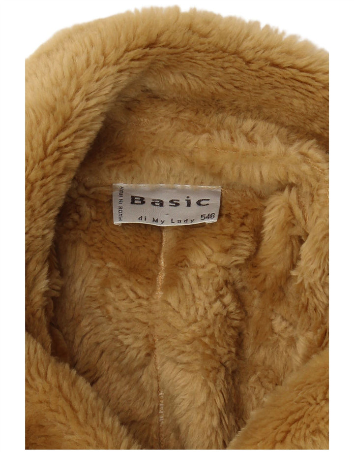 Veste Sherpa Basic Femme UK 18 XL Beige