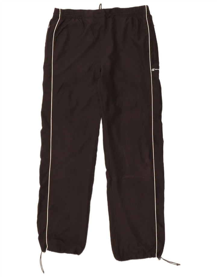 Champion Pantalon de survêtement pour homme Joggers Large Noir Polyester