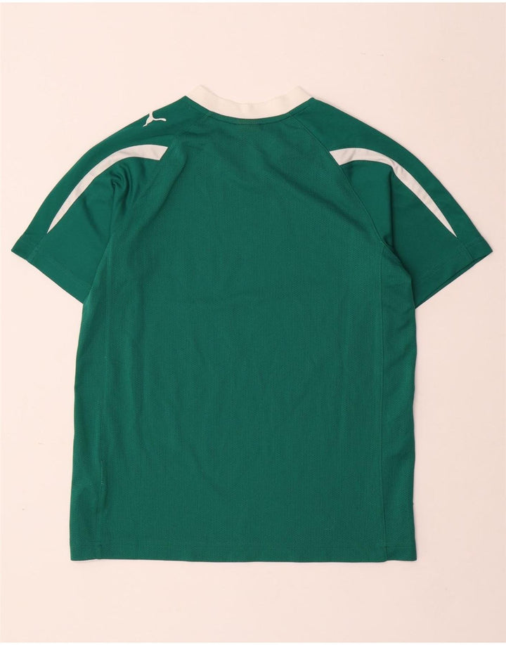 PUMA T-Shirt Graphique Garçon 13-14 ans Vert Polyester