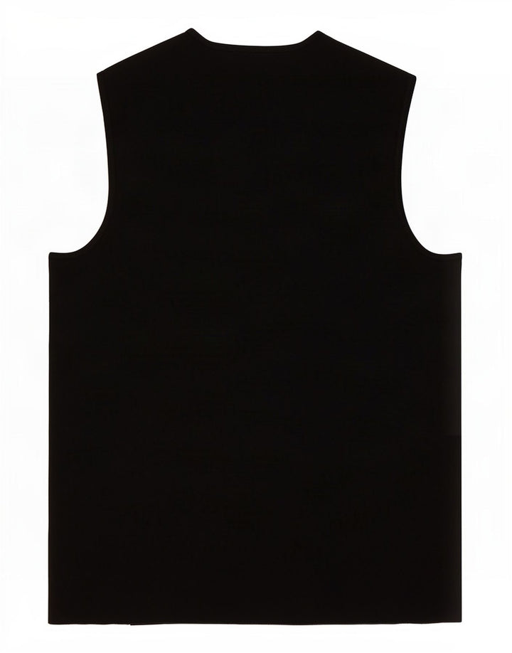 Zara Femme Débardeur UK 10 Petit Noir Polyester