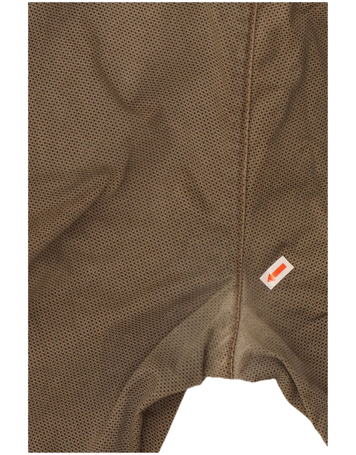 TOMMY HILFIGER Pantalon Chino Droit Homme W34 L29 Marron Coton Taché