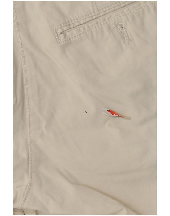 Slam Short Chino Femme IT 42 Medium W30 Coton Blanc