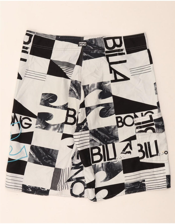 Billabong Short de bain graphique pour hommes grand noir polyester