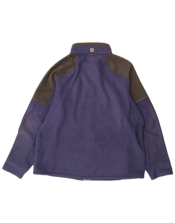 TOG 24 Veste Polaire Homme UK 44 2XL Bleu Colorblock Polyester