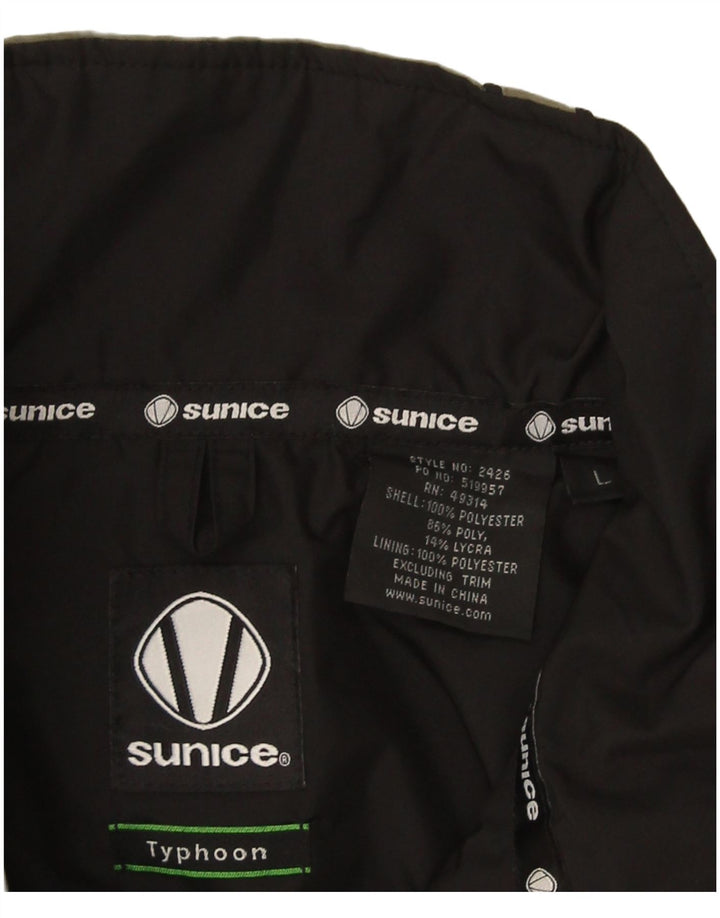 Sunice Veste coupe-vent pour homme UK 40 Large Kaki Colourblock Polyester