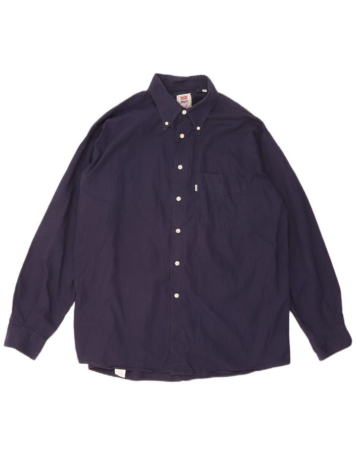 Levi's Chemise Homme 2XL Bleu Marine Coton