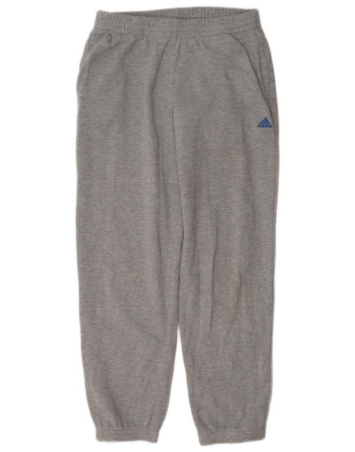 Adidas Pantalon de survêtement pour homme en coton gris moyen