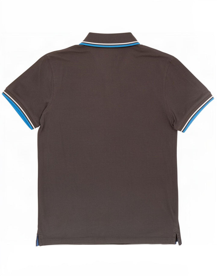 Diadora Polo Homme Petit Gris Coton