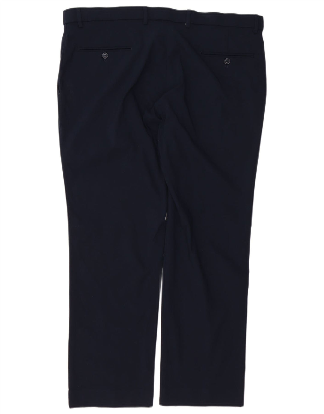 TOMMY HILFIGER Pantalon Chino Droit Homme W38 L29 Bleu Marine Rayonne