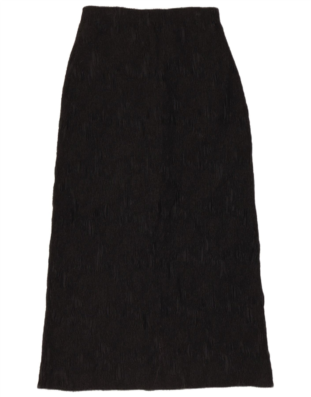 Sylvia Heise Jupe longue pour femme UK 12 Medium W28 Viscose noire