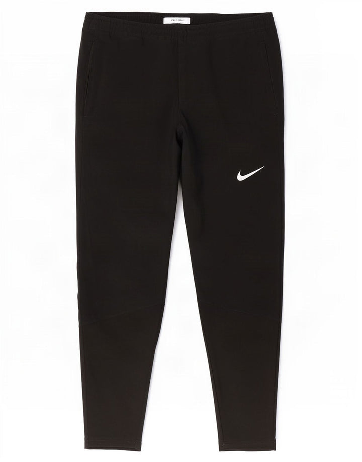 Nike Pantalon de survêtement Dri Fit Homme Noir Moyen Polyester