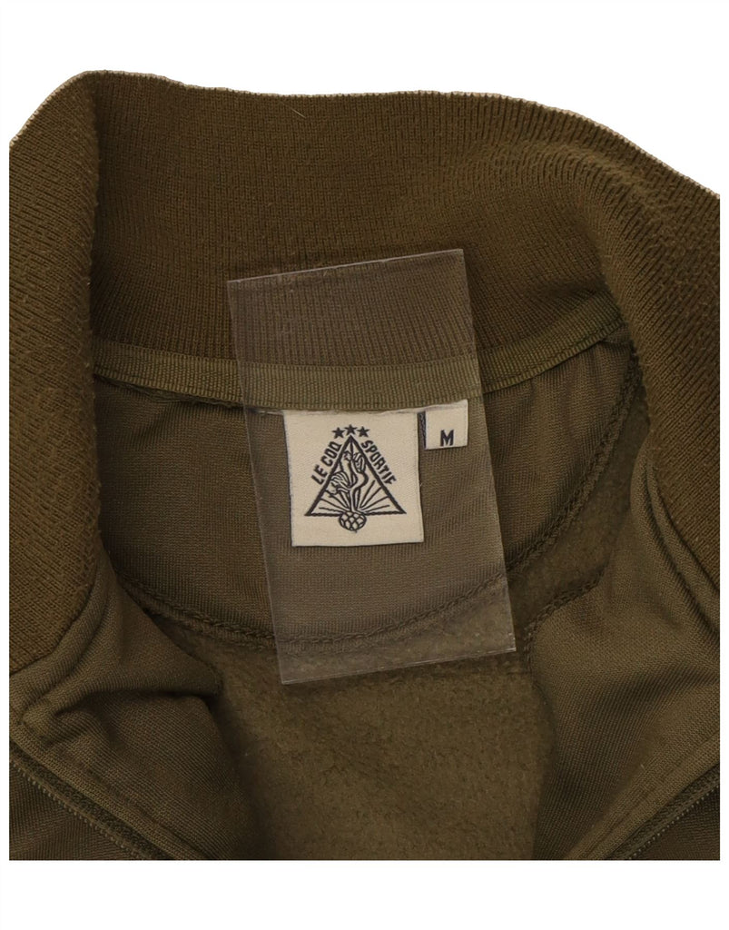 LE COQ SPORTIF Mens Liverpool Tracksuit Top Jacket Medium Khaki Vintage Le Coq Sportif and Second-Hand Le Coq Sportif from Messina Hembry 