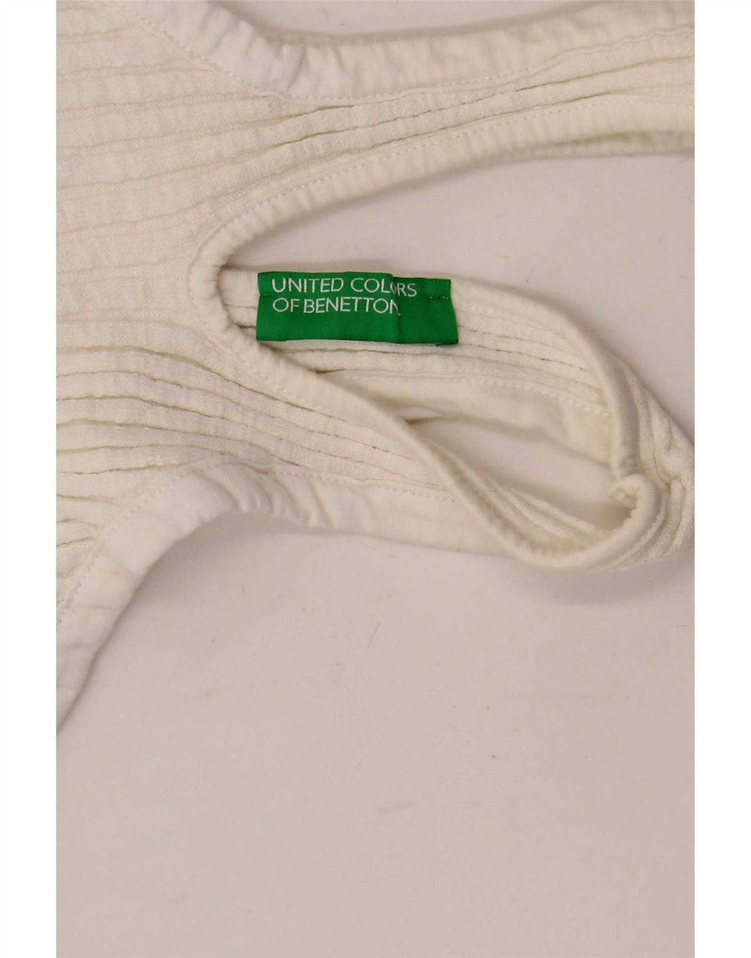 Benetton Caraco Femme UK 6 XS Blanc