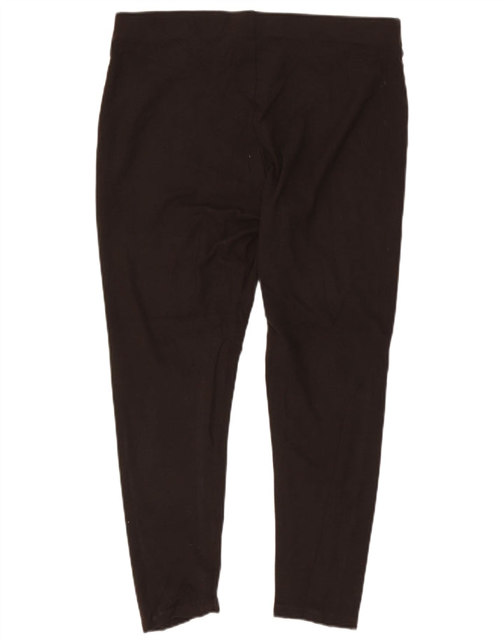 Marks & Spencer Leggings pour femmes UK 16 Large Marron Viscose