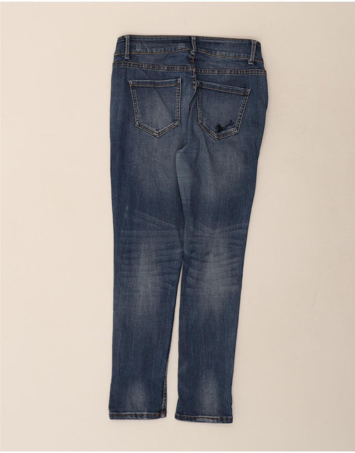 Desigual Jean Skinny W28 L27 Bleu Femme