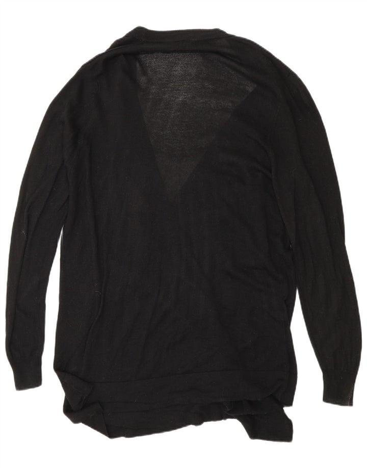 Marks & Spencer Pull cardigan ouvert pour femme UK 14 Noir moyen