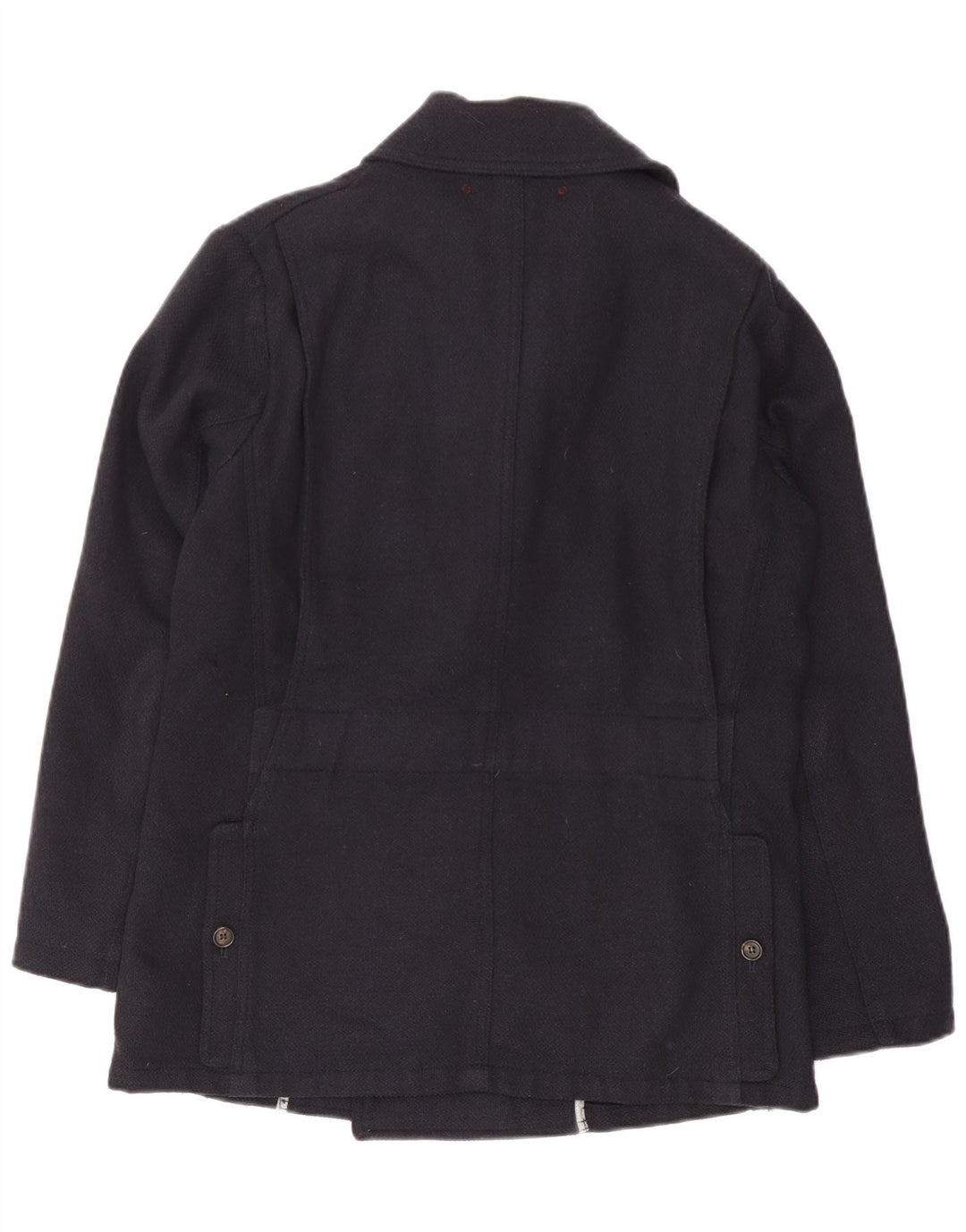 Montedoro Caban Homme IT 48 Laine Bleu Marine Moyen