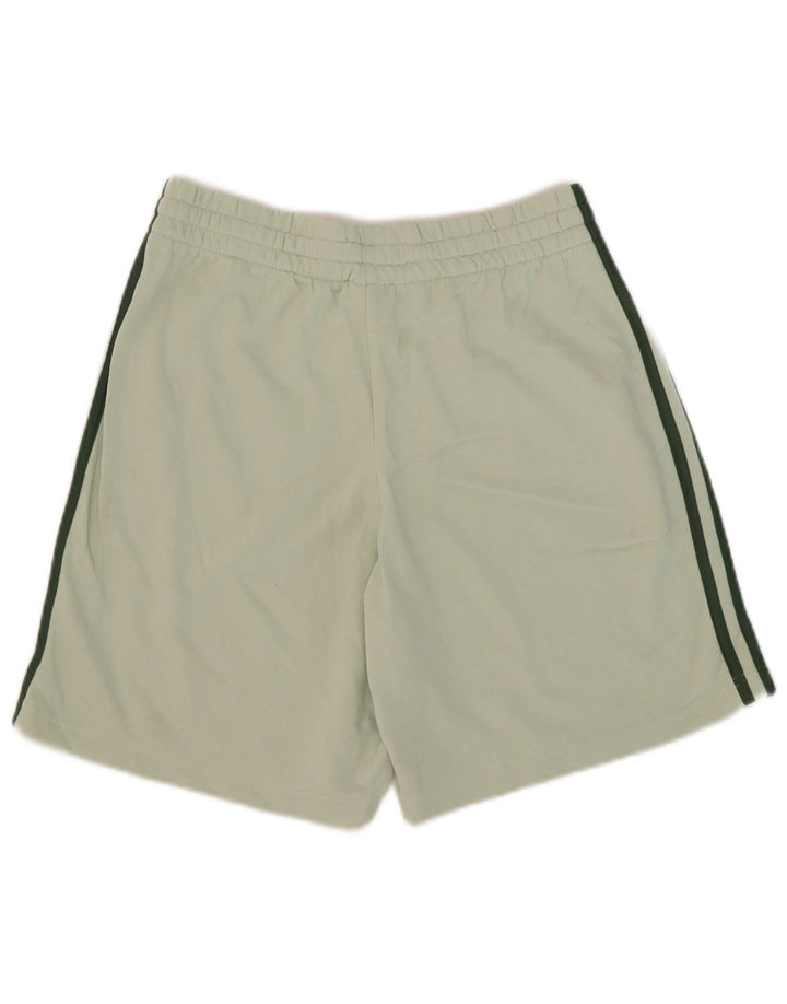 Adidas Short de sport homme vert moyen en coton