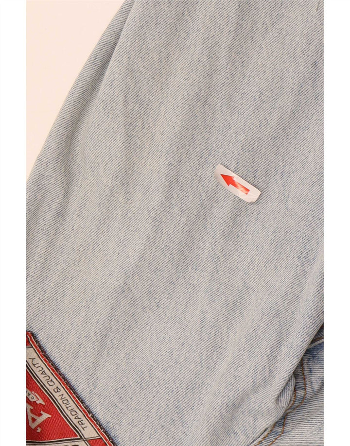 Compagnie Canadienne Veste en jean graphique pour homme UK 38 Bleu moyen
