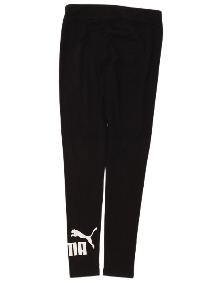 PUMA Legging graphique pour femme UK 10 Small Noir Coton
