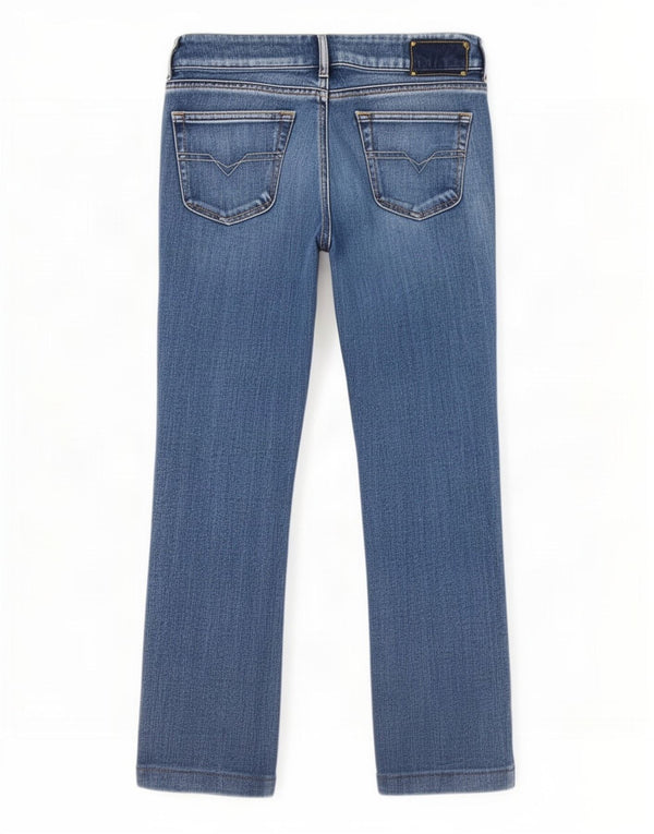 Jean Bootcut Femme Diesel W30 L27 Bleu Coton